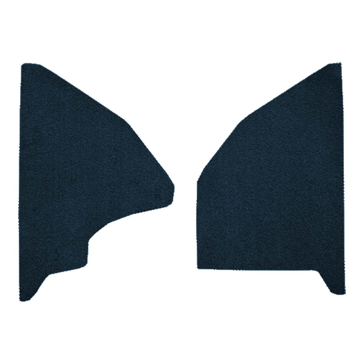 1973 Ford F-250 Kick Panel Inserts Loop Replacement Carpet Kit with Mass Backing - 2-Piece - product image