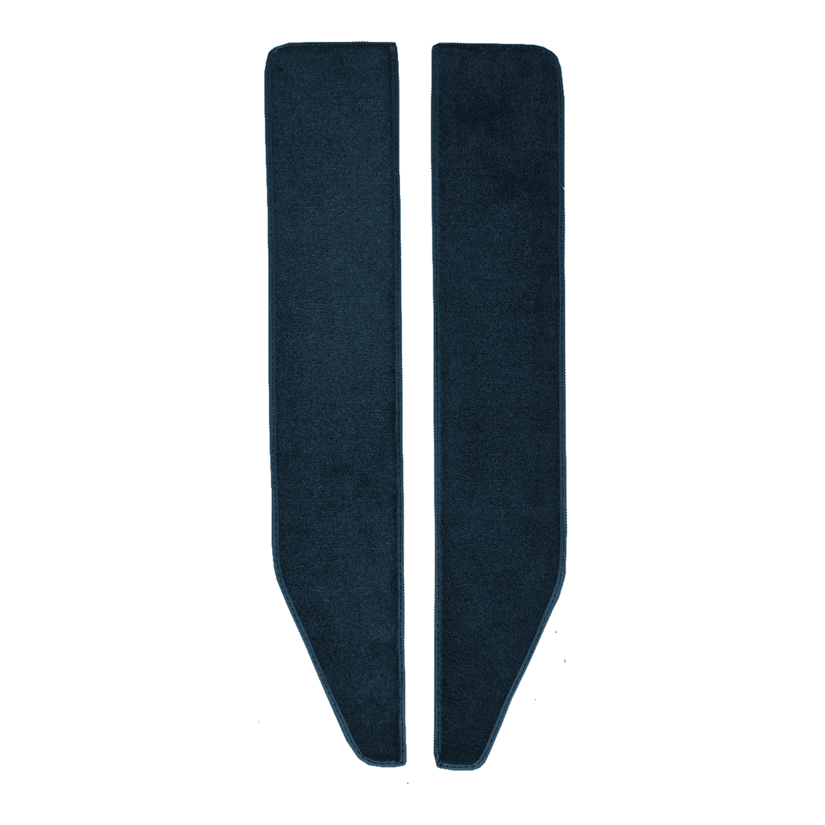 1973 Ford F-350 Door Panel Inserts with Cardboard Loop Replacement Carpet Kit - 2-Piece - product image