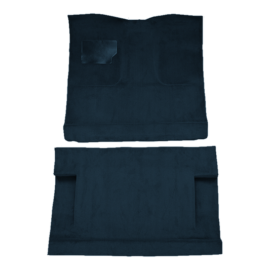 1973 Ford F-350 Crew Cab 2WD Auto/3spd Loop Molded Replacement Carpet Kit - 2-Piece - product image