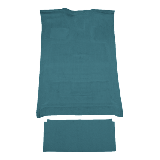 1980-1986 Ford F-350 Crew Cab 4WD Auto/4spd Cutpile Molded Replacement Carpet Kit - 2-Piece - product image