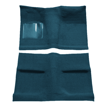 1964 Ford Mustang Coupe without Shifter Hole Nylon Molded Replacement Carpet Kit - 2-Piece - product image