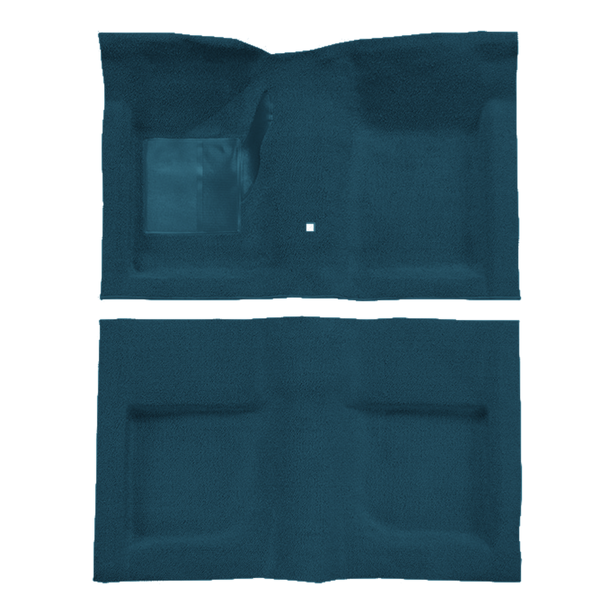1965-1968 Ford Mustang Convertible with Shifter Hole Nylon Molded Replacement Carpet Kit - 2-Piece - product image