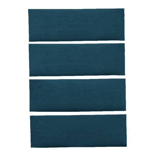 1971-1973 Ford Mustang Fastback Fold Downs Nylon Replacement Carpet Kit - 4-Piece - product image