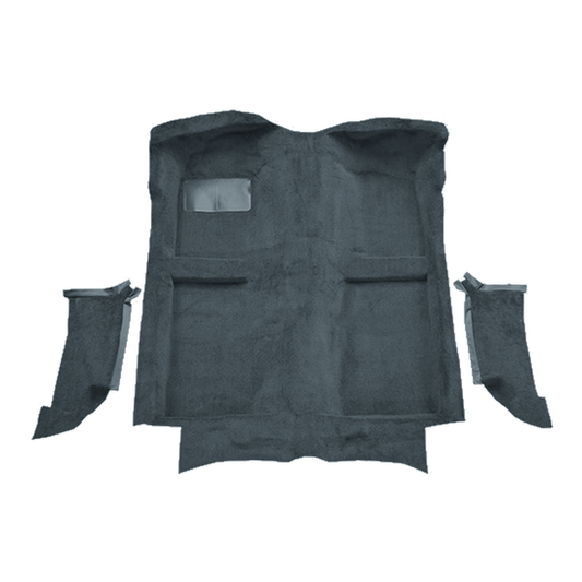 1983-1989 Ford Mustang Conv w/ Molded Quarter Panels Cutpile Molded Replacement Carpet Kit - 3-Piece - product image