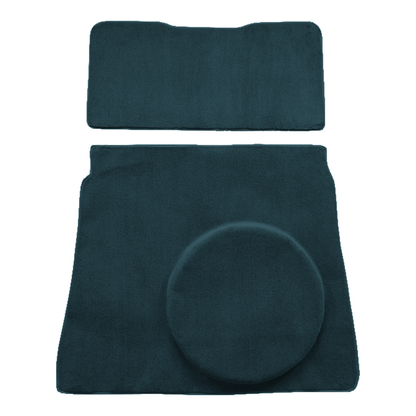 1974-1978 Ford Mustang II Cargo Area Cutpile Molded Replacement Carpet Kit - 2-Piece - product image