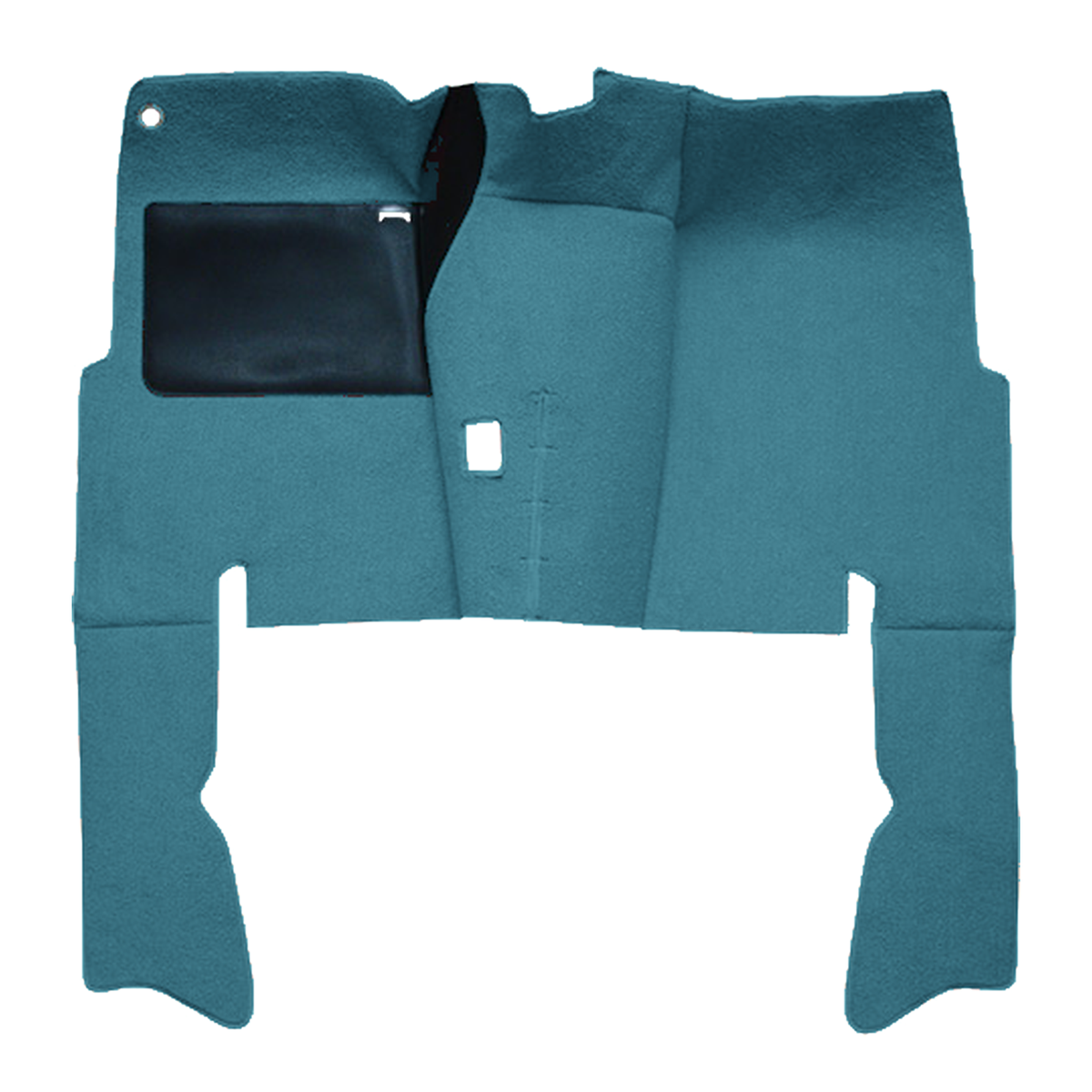 1955-1957 Ford Thunderbird Floor Shift Loop Replacement Carpet Kit - 1-Piece - product image
