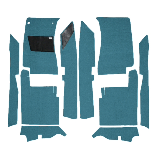 1958-1960 Ford Thunderbird Hardtop/Convertible Loop Replacement Carpet Kit - 10-Piece - product image