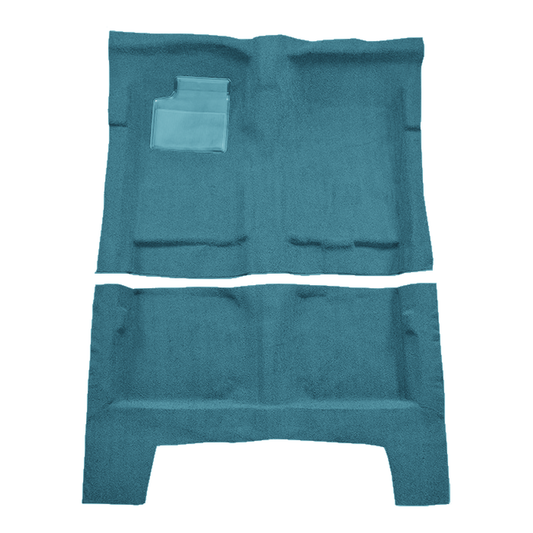 1967-1969 Ford Thunderbird 4DR without Console Loop Molded Replacement Carpet Kit - 2-Piece - product image