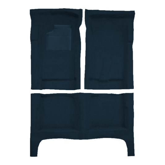 1968-1969 Ford Thunderbird 2DR Auto with Console Loop Molded Replacement Carpet Kit - 3-Piece - product image