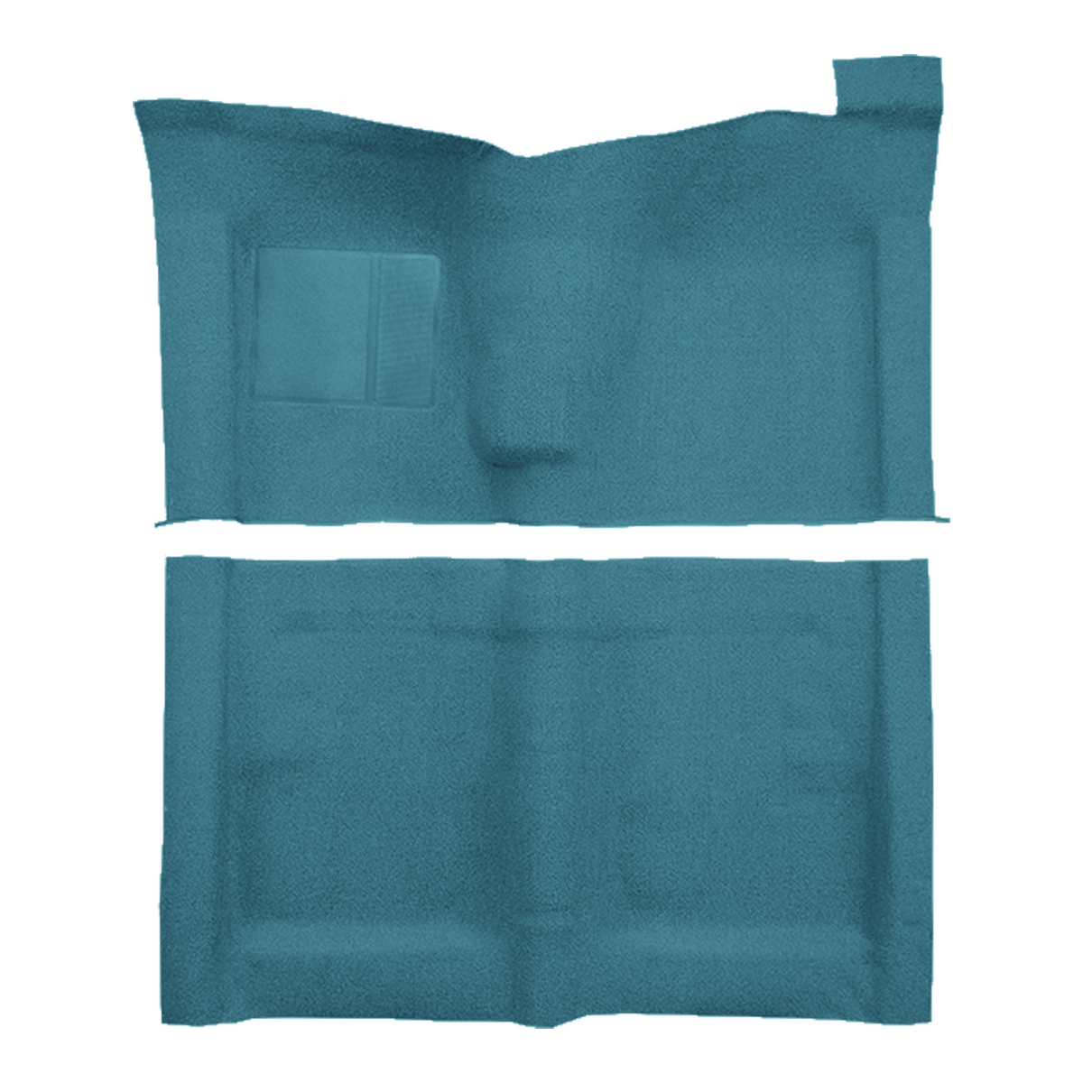 1968-1969 Ford Torino 2DR Hardtop/Fastback 4spd Loop Molded Replacement Carpet Kit - 2-Piece - product image