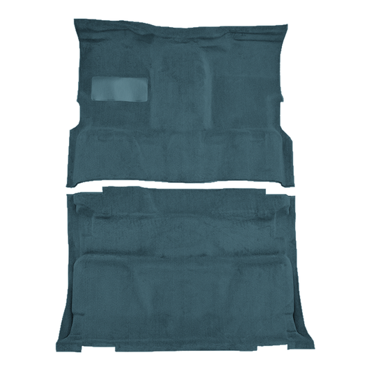 1981-1986 GMC K2500 Crew Cab 4WD Auto/4spd Cutpile Molded Replacement Carpet Kit - 2-Piece - product image