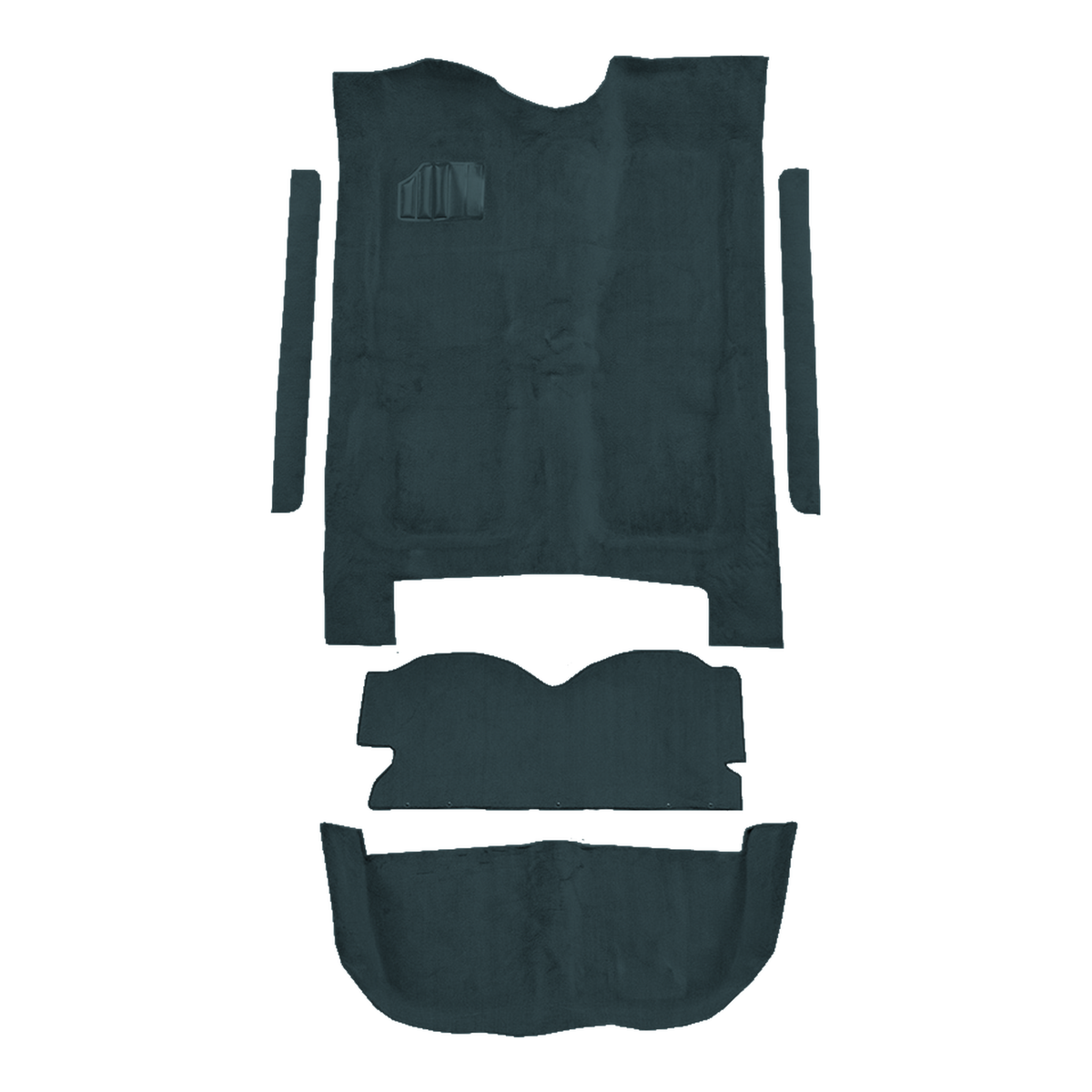 1987 GMC Caballero Complete Cutpile Molded Replacement Carpet Kit - 5-Piece - product image