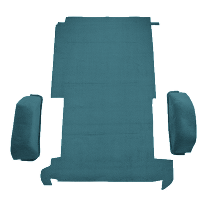 1979-1995 GMC G1500 Short Van Rear Fits 110 WB Cargo Area Cutpile Replacement Carpet Kit - 3-Piece - product image