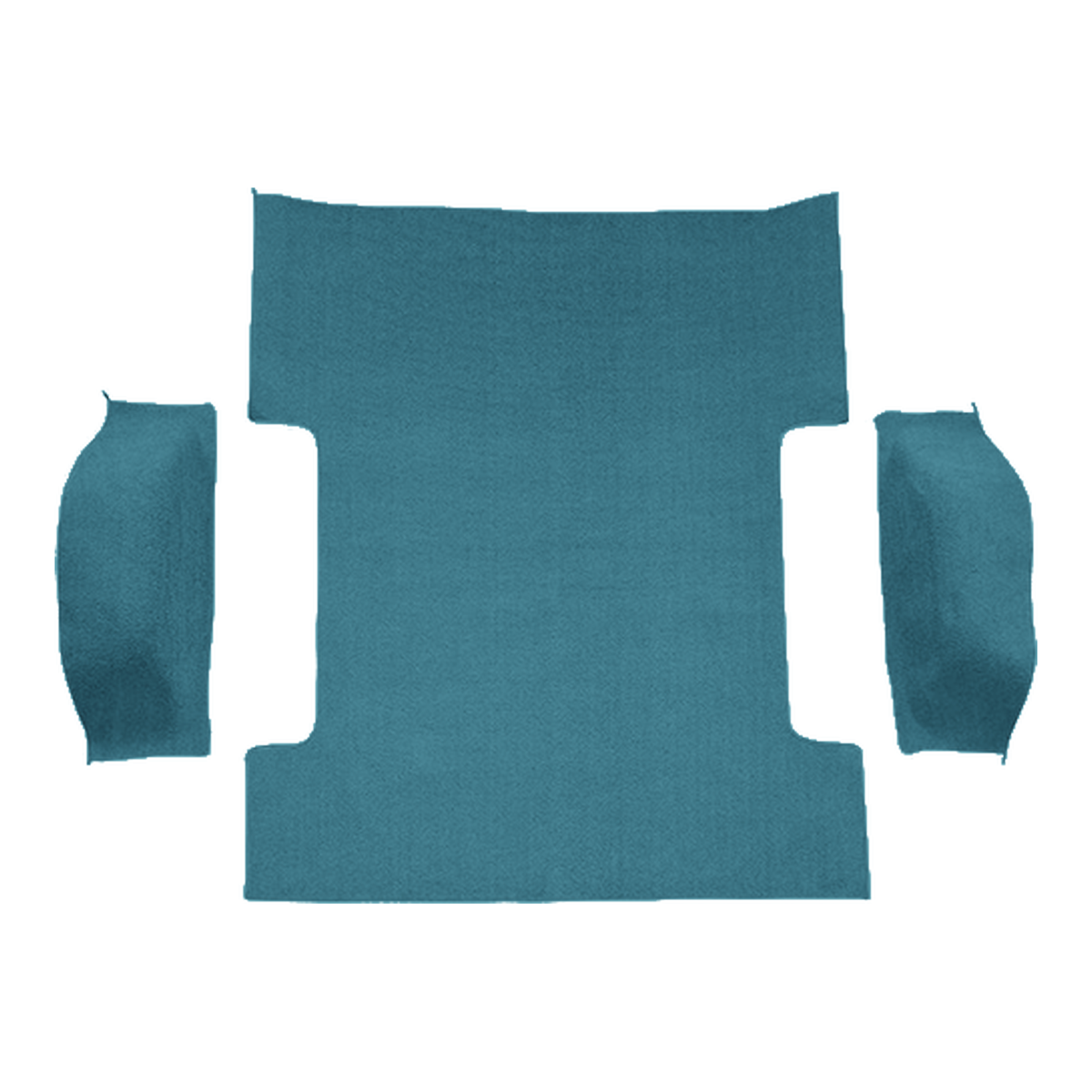 1970-1972 GMC Jimmy (Same as CST Blazer) Cargo Area Loop Molded Replacement Carpet Kit - 3-Piece - product image