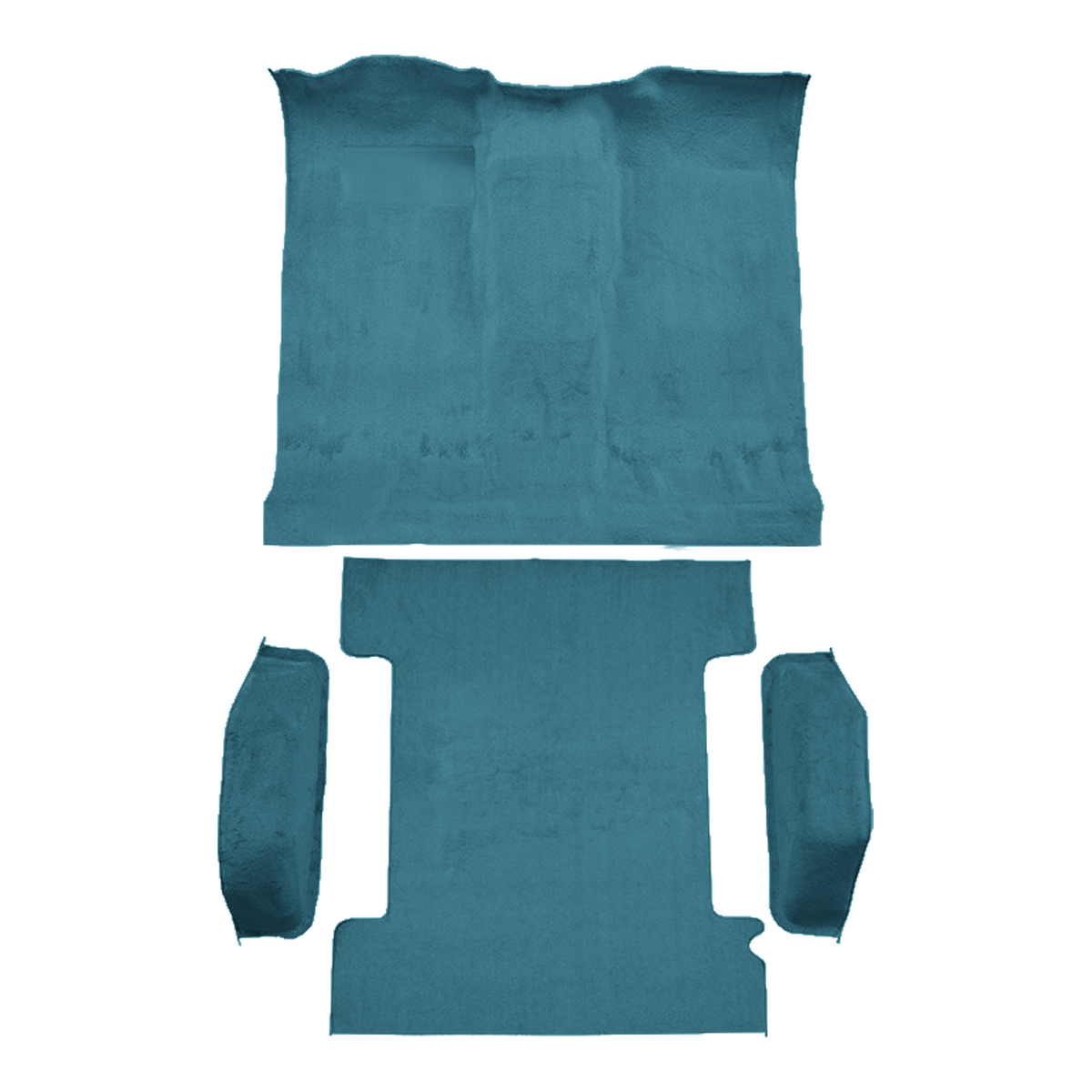 1973 GMC Jimmy complete Loop Molded Replacement Carpet Kit - 4-Piece - product image