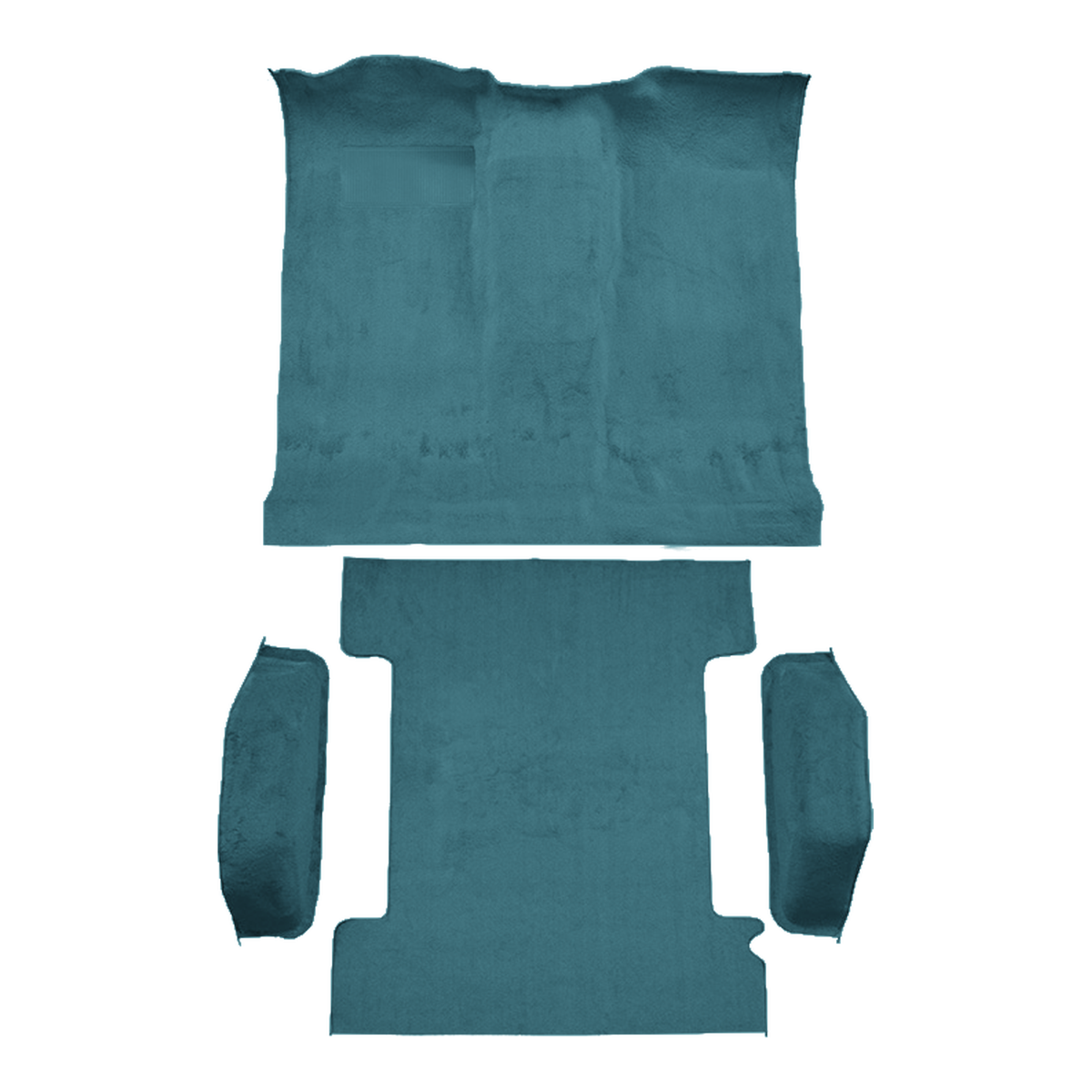 1974-1977 GMC Jimmy Complete Cutpile Molded Replacement Carpet Kit - 4-Piece - product image