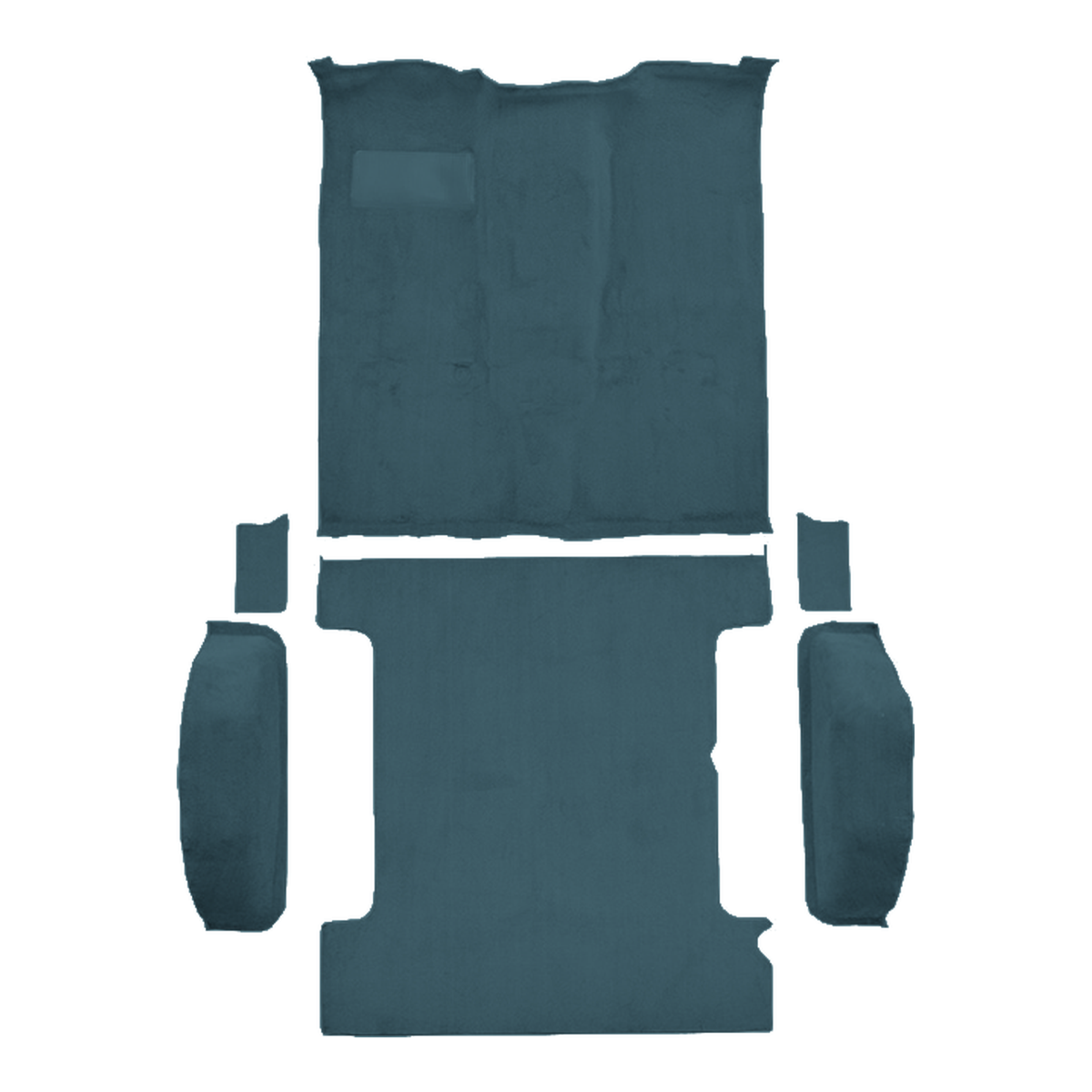 1981-1984 GMC Jimmy Complete Cutpile Molded Replacement Carpet Kit - 6-Piece - product image