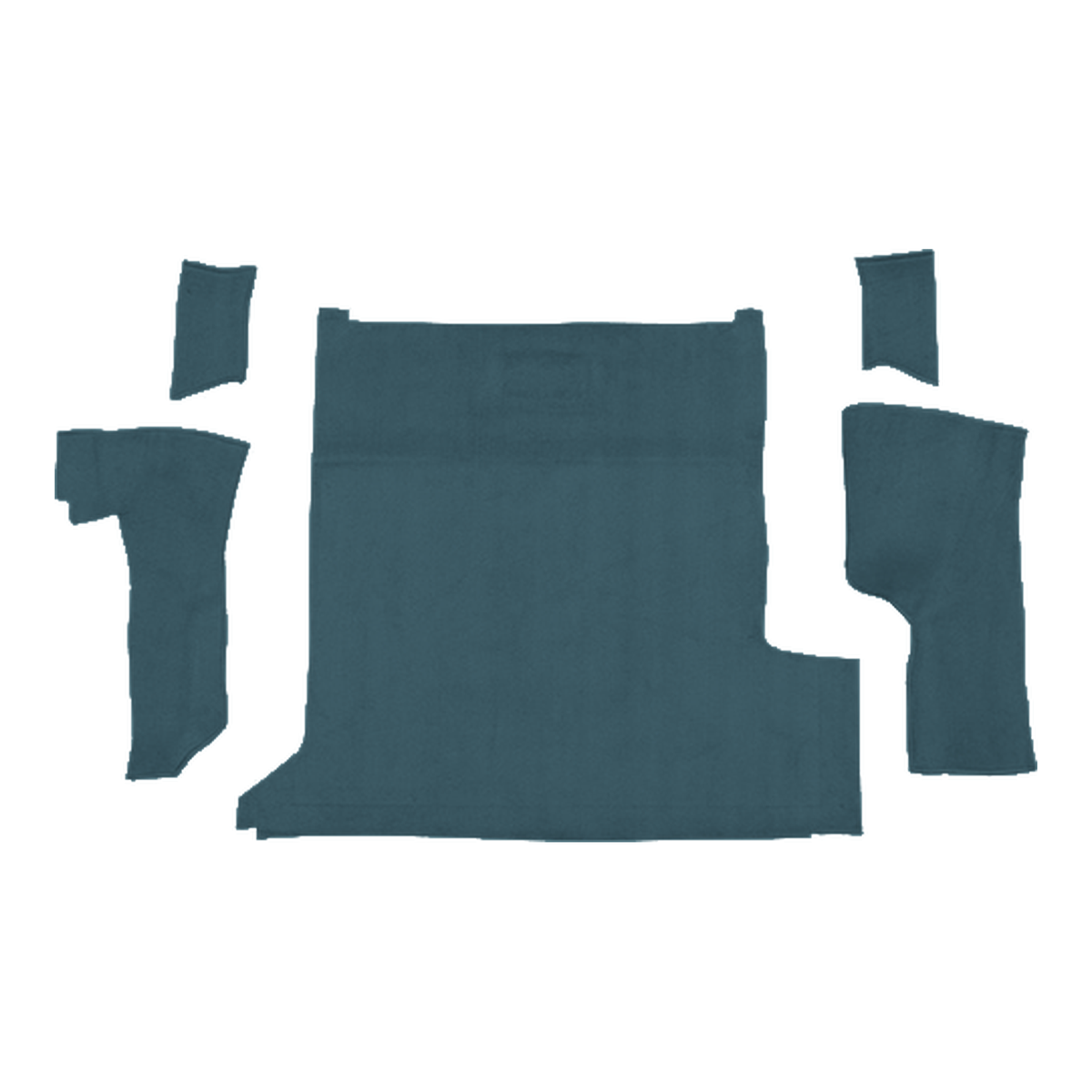 1992-1993 GMC Jimmy 2DR Cargo Area Cutpile Molded Replacement Carpet Kit - 5-Piece - product image
