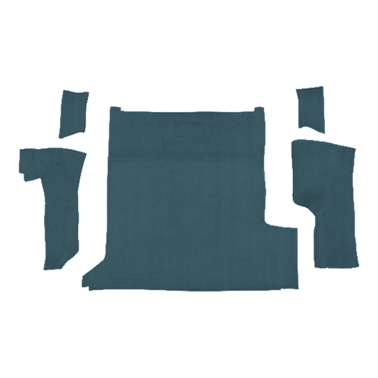 1992-1993 GMC Jimmy 2DR Cargo Area Cutpile Molded Replacement Carpet Kit - 5-Piece - product image
