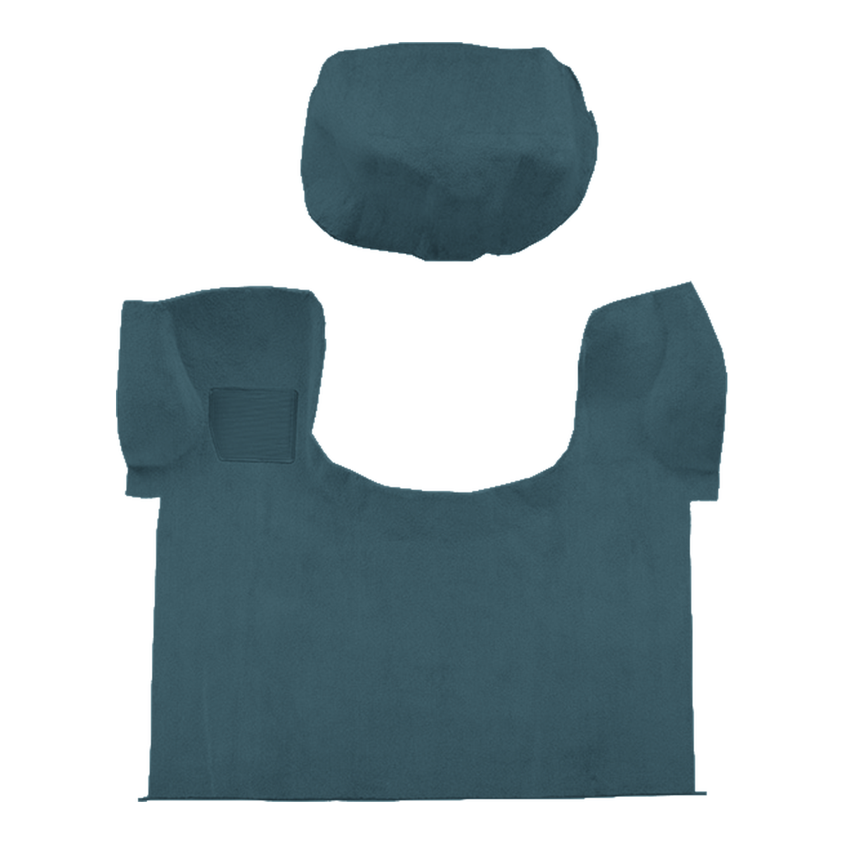 1990-1995 GMC Safari Ext with Engine Cover Pass Area Cutpile Molded Replacement Carpet Kit - 2-Piece - product image