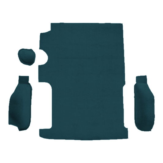 1985-1994 GMC Safari Cargo Area Cutpile Molded Replacement Carpet Kit - 4-Piece - product image