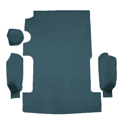 1990-1995 GMC Safari Ext Cargo Area Cutpile Molded Replacement Carpet Kit - 4-Piece - product image
