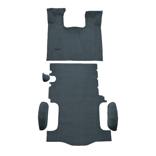 1996-2002 GMC Savana 2500 Van Short Fits 135 WB Complete Cutpile Replacement Carpet Kit - 5-Piece - product image