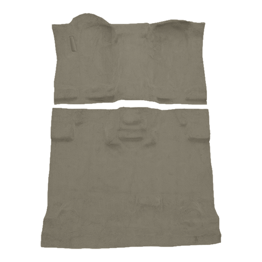 2019-2026 GMC Sierra 1500 Double Cab 2 & 4WD Cutpile Molded Replacement Carpet Kit - 2-Piece - product image