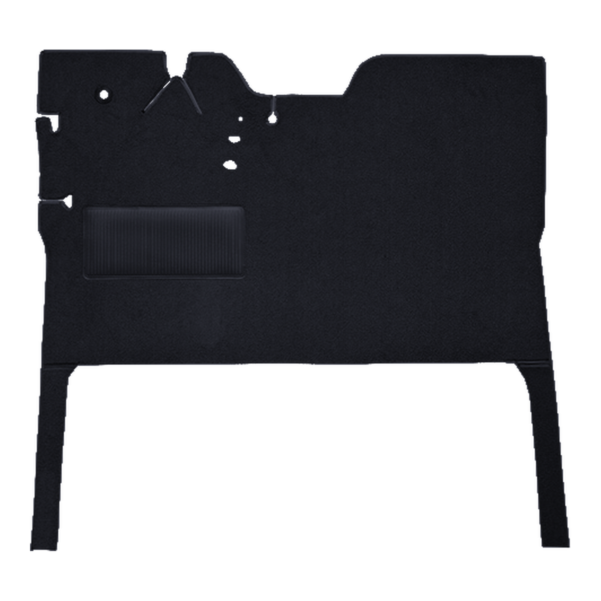 1955 GMC Truck 1st Series Front with Side Extensions Loop Replacement Carpet Kit - 1-Piece - product image