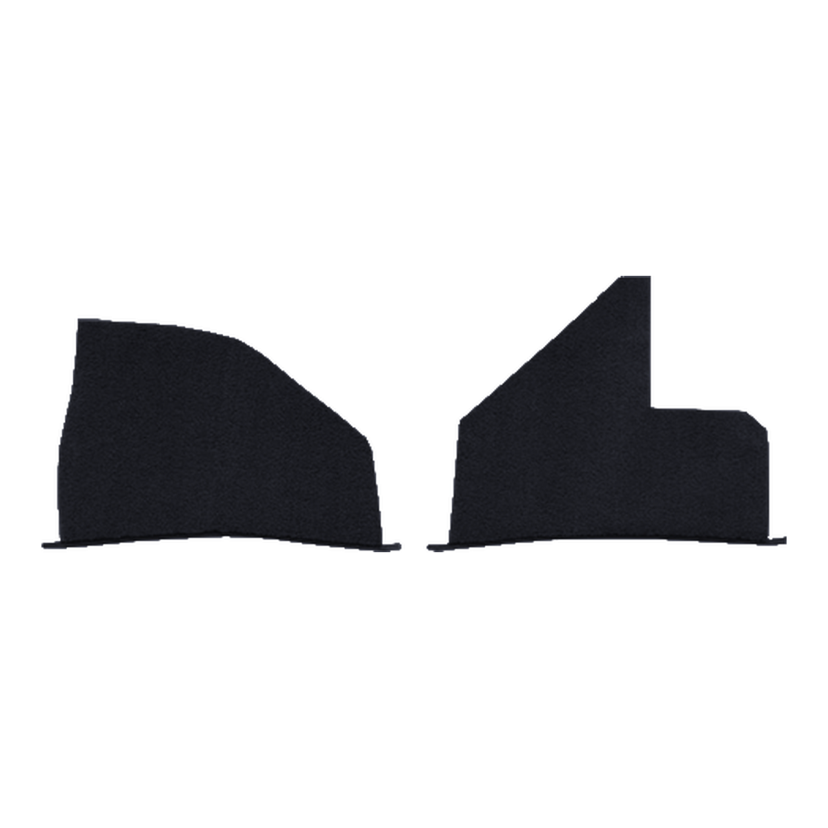 1955-1959 GMC Truck Kick Panel Inserts without Cardboard Loop Replacement Carpet Kit - 2-Piece - product image