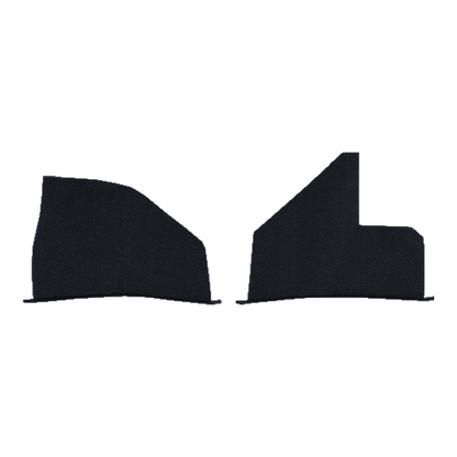 1955-1959 GMC Truck Kick Panel Inserts without Cardboard Loop Replacement Carpet Kit - 2-Piece - product image