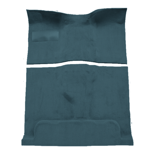 1984-1991 Jeep Grand Wagoneer Pass Area Cutpile Molded Replacement Carpet Kit - 2-Piece - product image