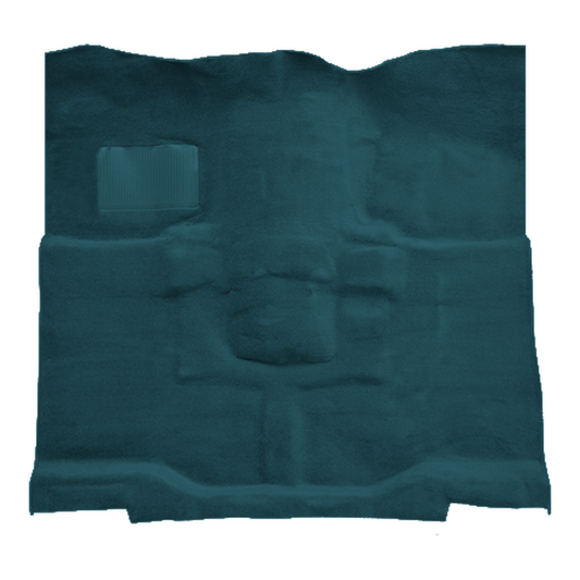 1976-1986 Jeep CJ7 Pass Area Cutpile Molded Replacement Carpet Kit - 1-Piece - product image