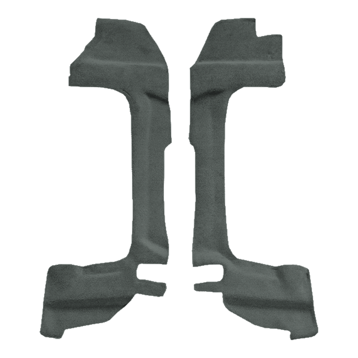 1987-1995 Jeep Wrangler Rocker Panels Cutpile Molded Replacement Carpet Kit - 2-Piece - product image