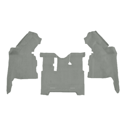 2011-2018 Jeep Wrangler Unlimited Cargo Area 4DR Cutpile Molded Replacement Carpet Kit - 3-Piece - product image