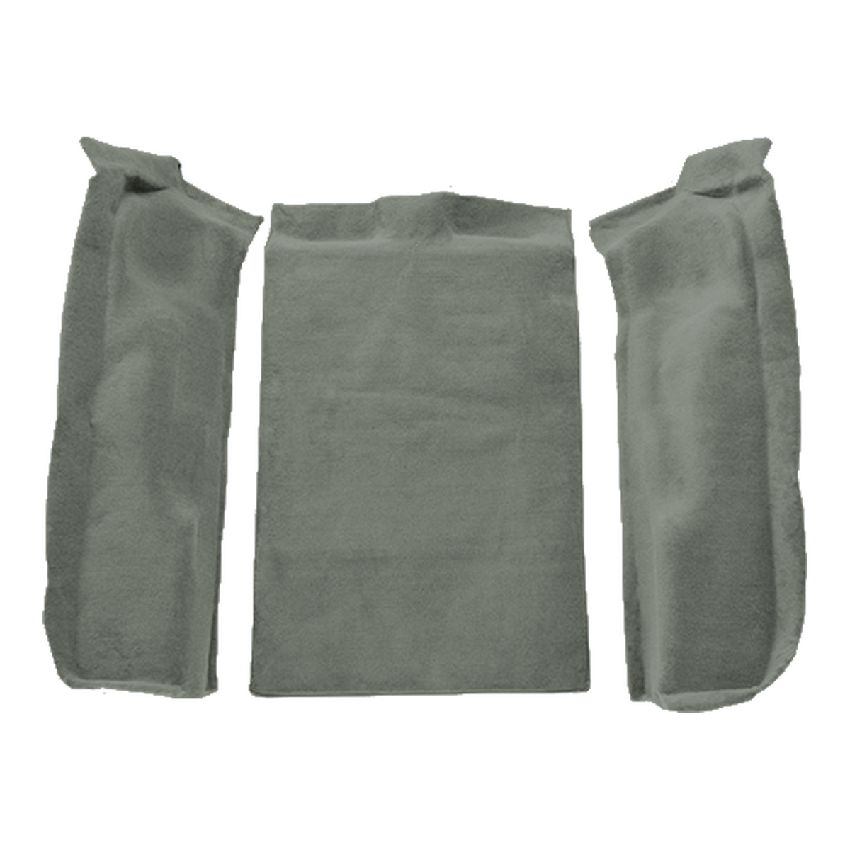 2004-2006 Jeep Wrangler Unlimited 2DR Cargo Area Cutpile Molded Replacement Carpet Kit - 3-Piece - product image