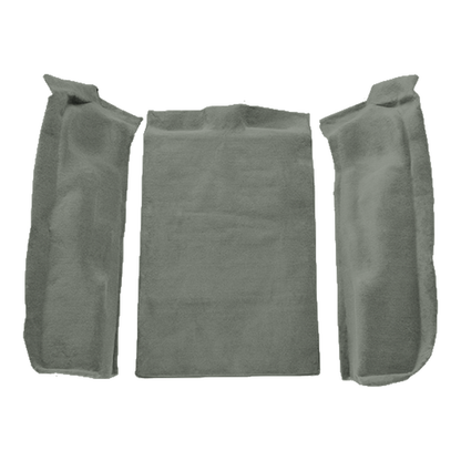 2004-2006 Jeep Wrangler Unlimited 2DR Cargo Area Cutpile Molded Replacement Carpet Kit - 3-Piece - product image