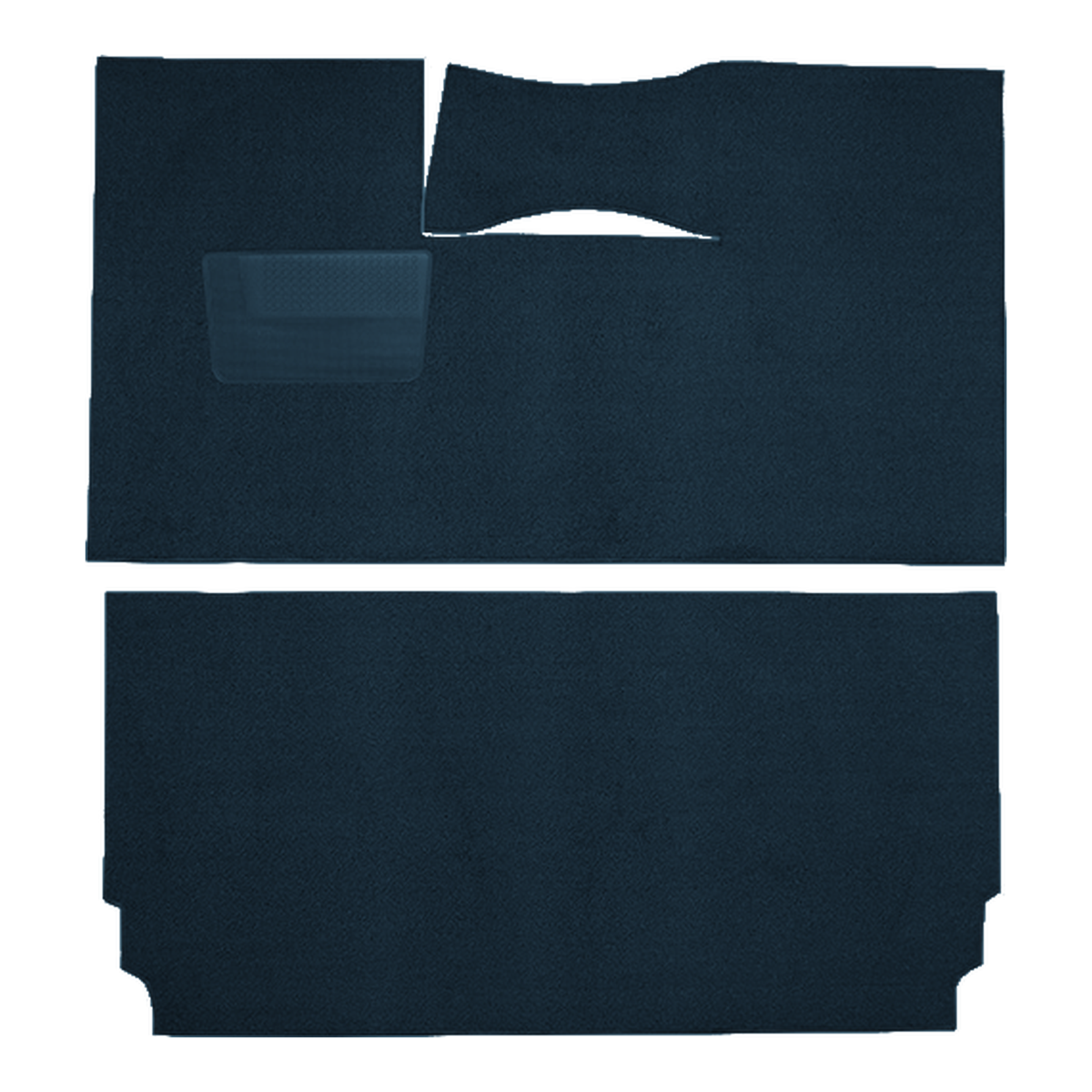 1957-1958 Plymouth Belvedere 2DR Hardtop Bench Seat Loop Replacement Carpet Kit - 2-Piece - product image