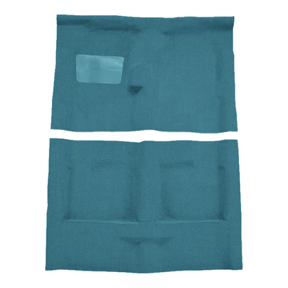 1962-1965 Plymouth Belvedere 4DR 4spd Loop Molded Replacement Carpet Kit - 2-Piece - product image