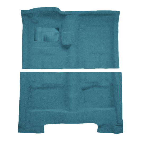 1970 Plymouth Fury Gran Coupe 2DR 4spd Loop Molded Replacement Carpet Kit - 2-Piece - product image