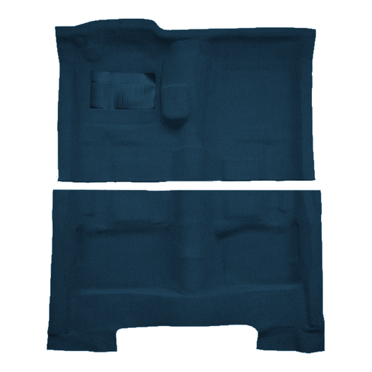 1972-1973 Plymouth Gran Fury 2DR 4spd Loop Molded Replacement Carpet Kit - 2-Piece - product image