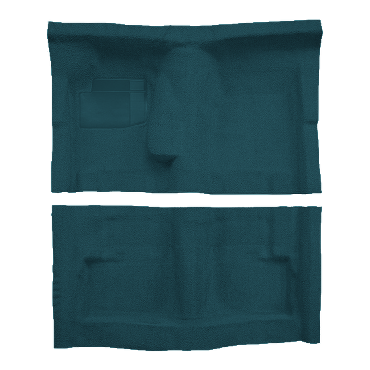 1974 Plymouth Satellite 2DR 4spd Bench Seat Cutpile Molded Replacement Carpet Kit - 2-Piece - product image