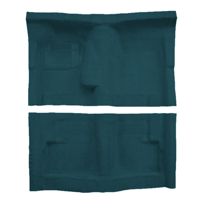 1974 Plymouth Satellite 2DR 4spd Bench Seat Cutpile Molded Replacement Carpet Kit - 2-Piece - product image