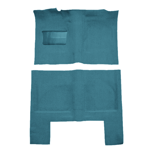 1963-1966 Plymouth Valiant Signet 2DR HT/Conv Auto w/ Tails Loop Replacement Carpet Kit - 2-Piece - product image