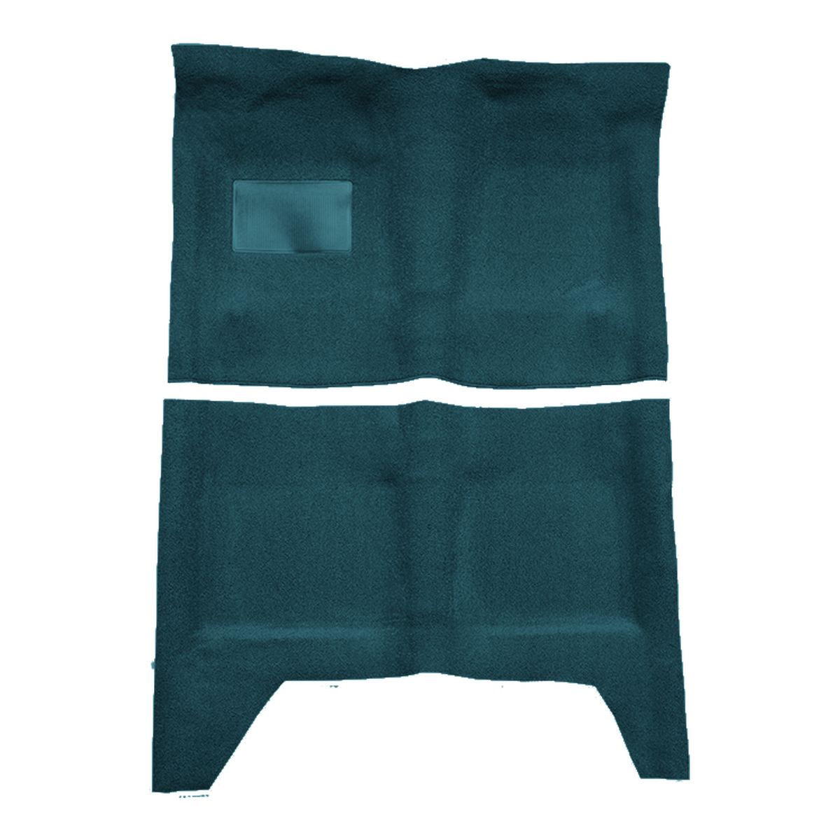 1974-1976 Plymouth Valiant 4DR Auto Cutpile Molded Replacement Carpet Kit - 2-Piece - product image