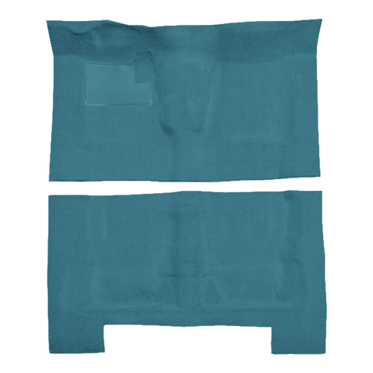 1968-1972 Chevrolet Chevelle Concours 4DR Wagon 4spd Loop Molded Replacement Carpet Kit - 2-Piece - product image