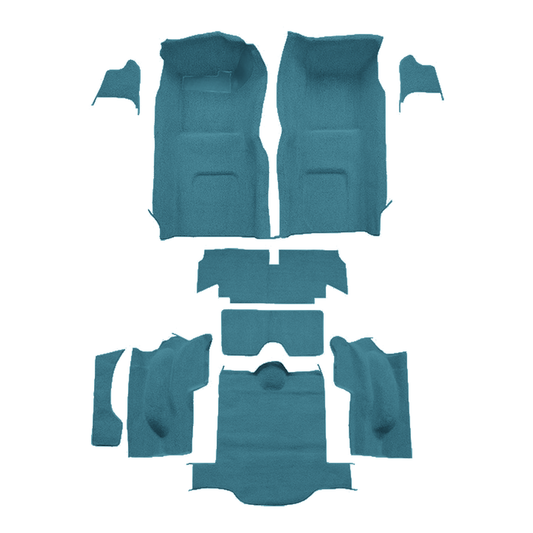 1965 Chevrolet Corvette Coupe Complete No Pad Loop Molded Replacement Carpet Kit - 10-Piece - product image
