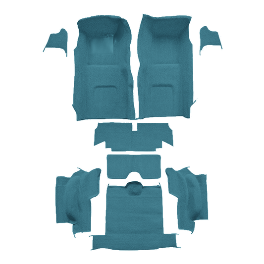1967 Chevrolet Corvette Roadster Complete No Pad Loop Molded Replacement Carpet Kit - 9-Piece - product image