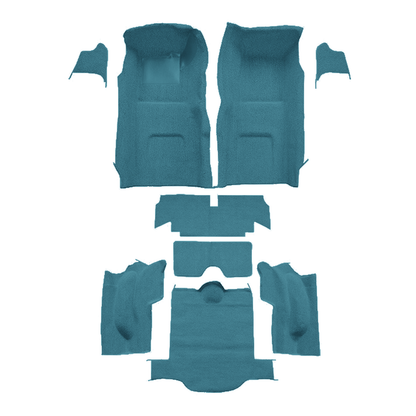 1967 Chevrolet Corvette Coupe Complete No Pad Loop Molded Replacement Carpet Kit - 9-Piece - product image