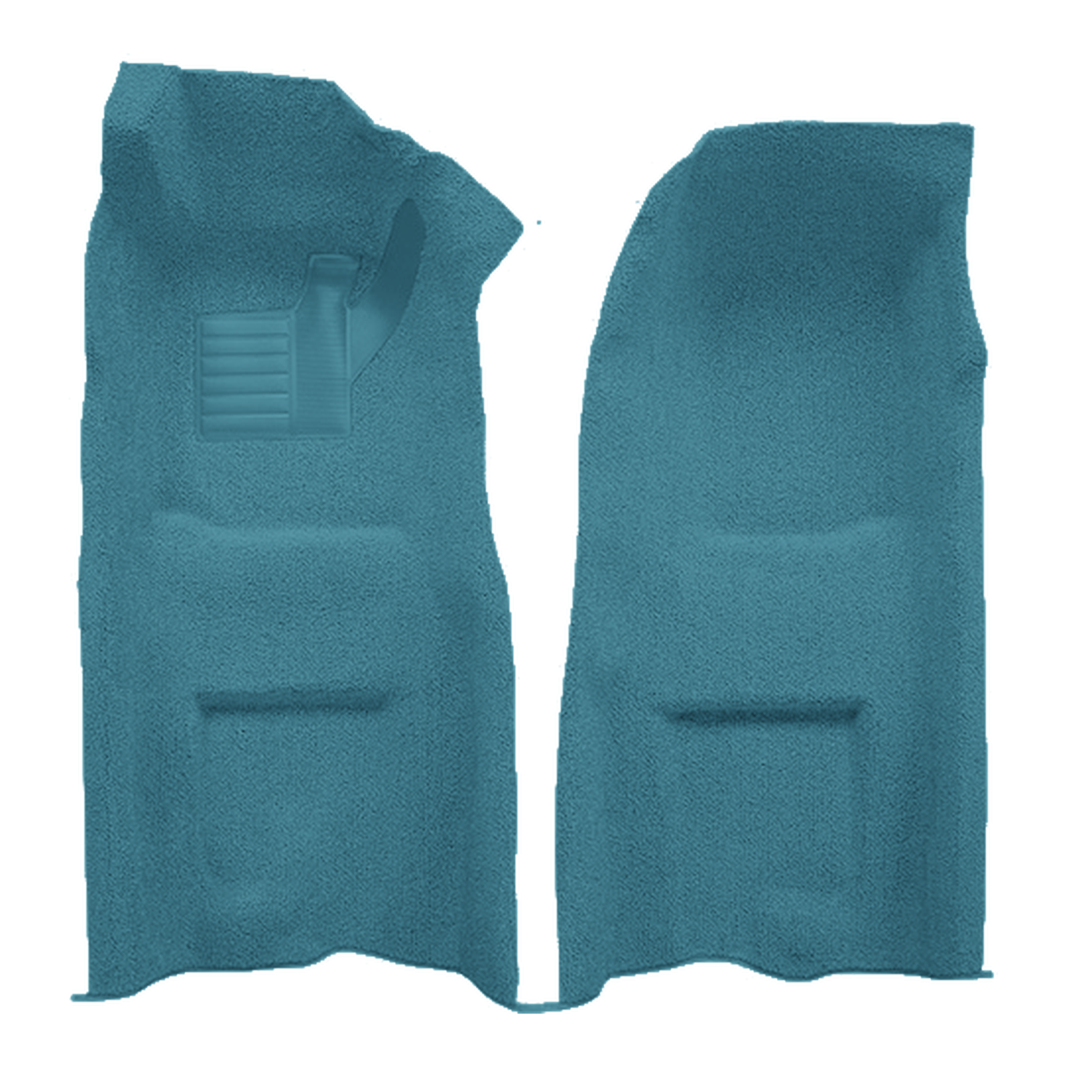 1968 Chevrolet Corvette 4spd Front with Pad Loop Molded Replacement Carpet Kit - 2-Piece - product image